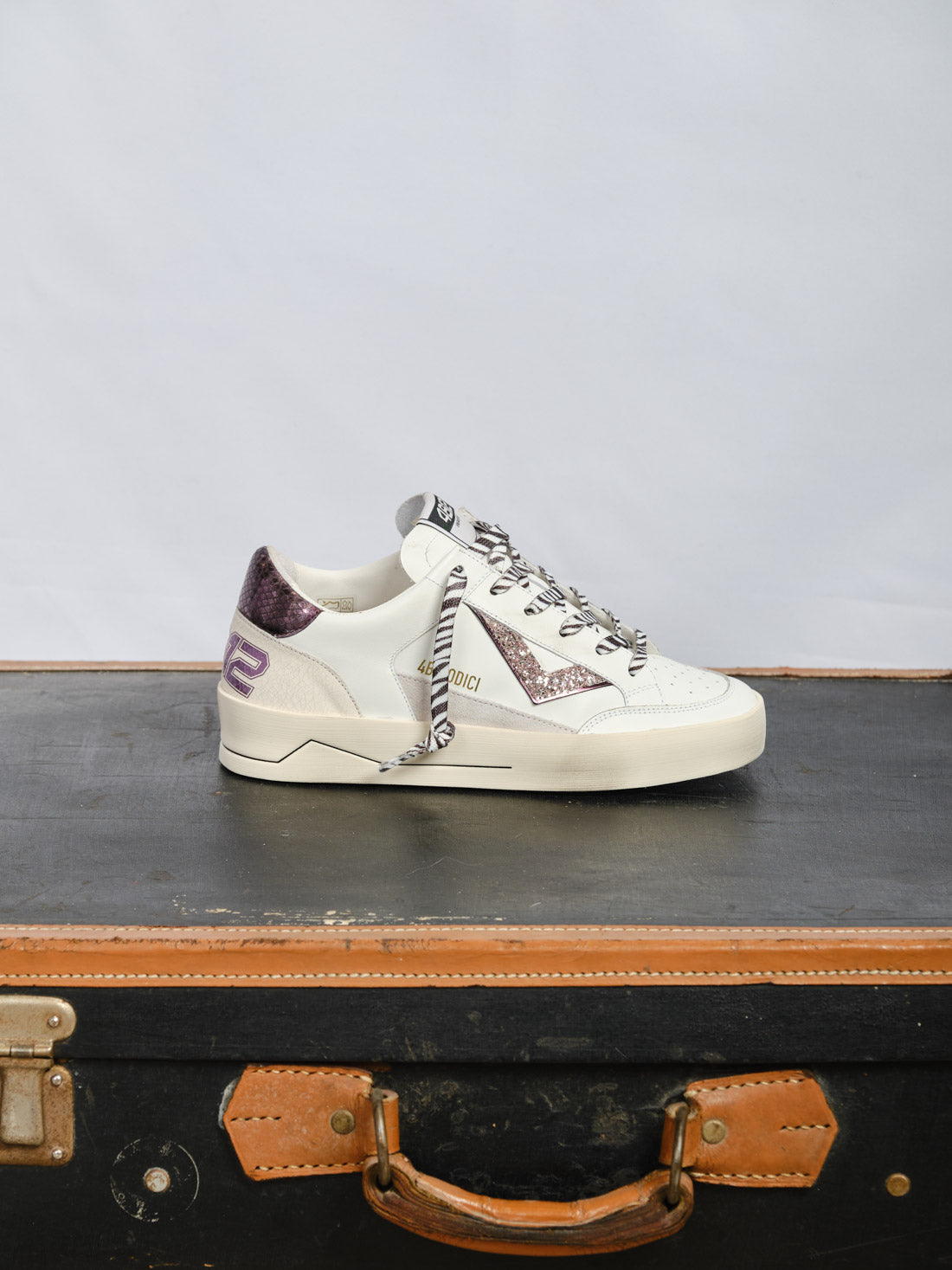 SNEAKERS 4B12 BIANCA/ VIOLA