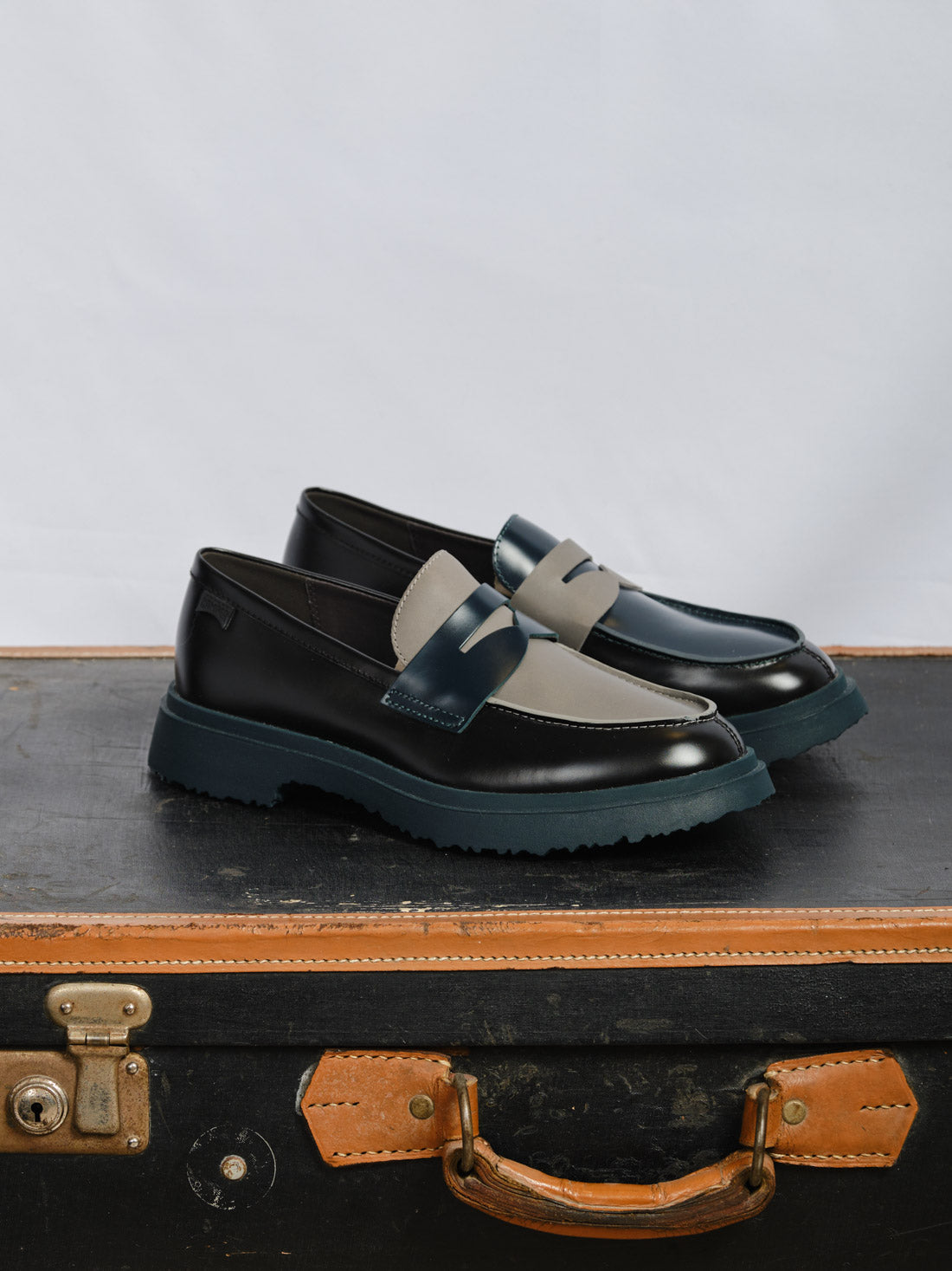 MOCASSINO BICOLORE CAMPER