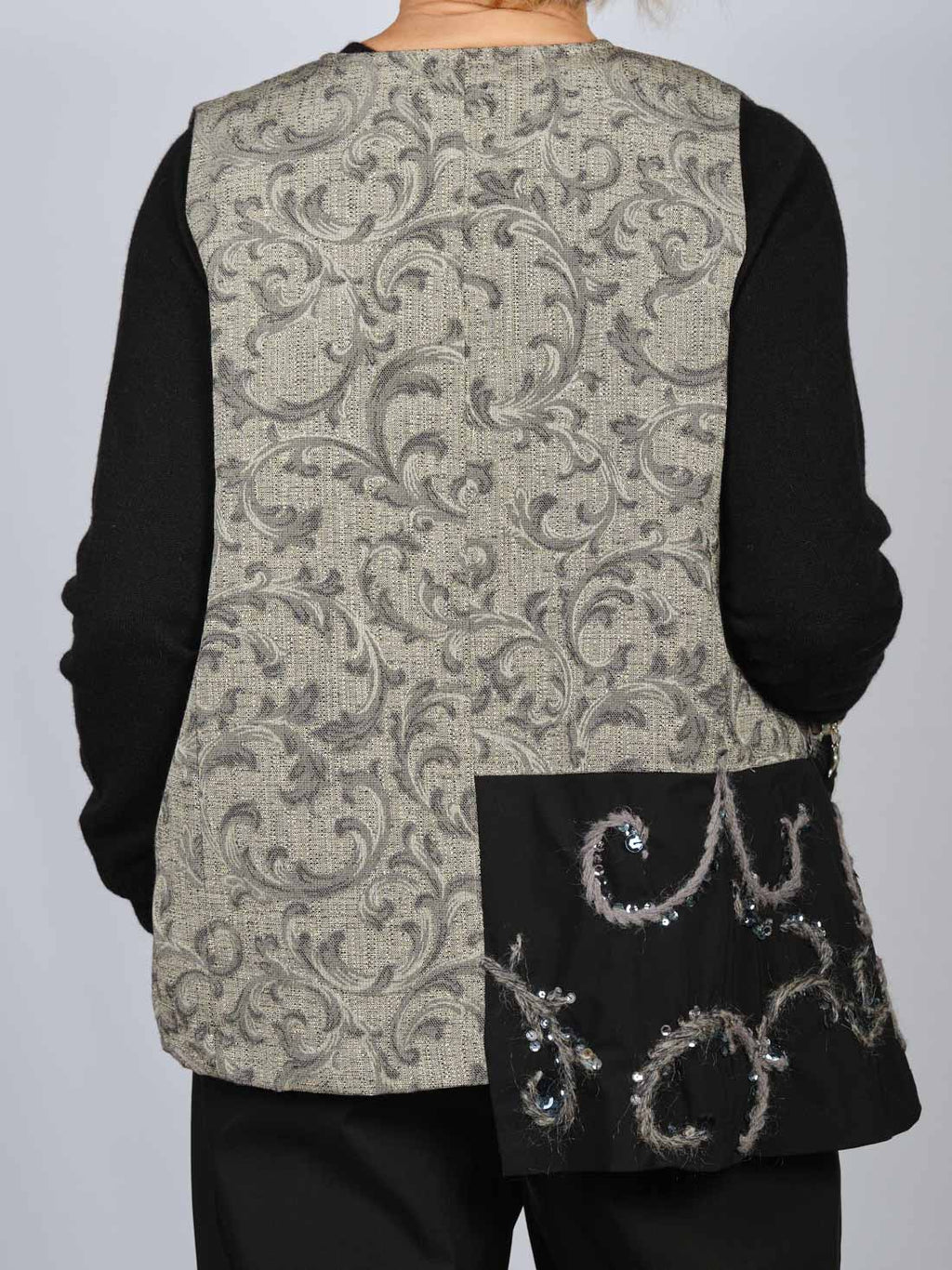 GILET AFORISMA GRIGIO