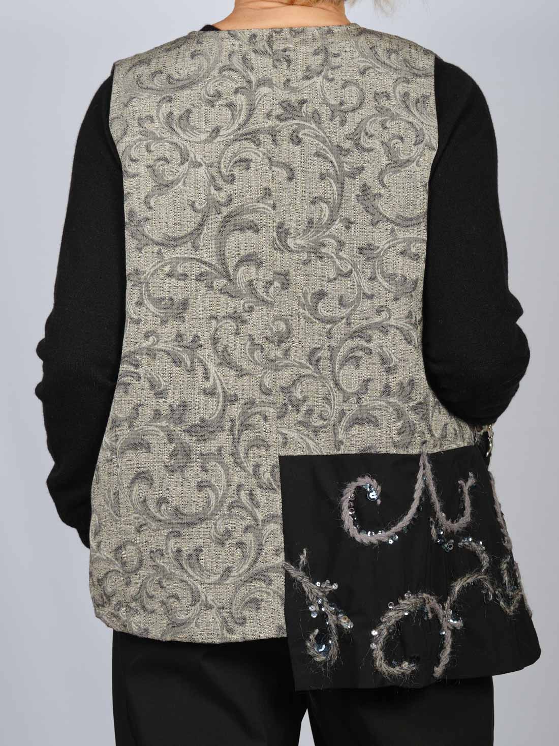 GILET AFORISMA GRIGIO