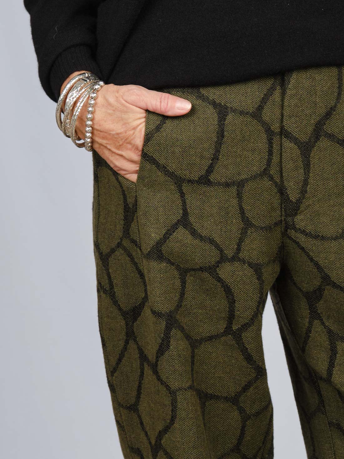 Pantalone Muschio Manesera