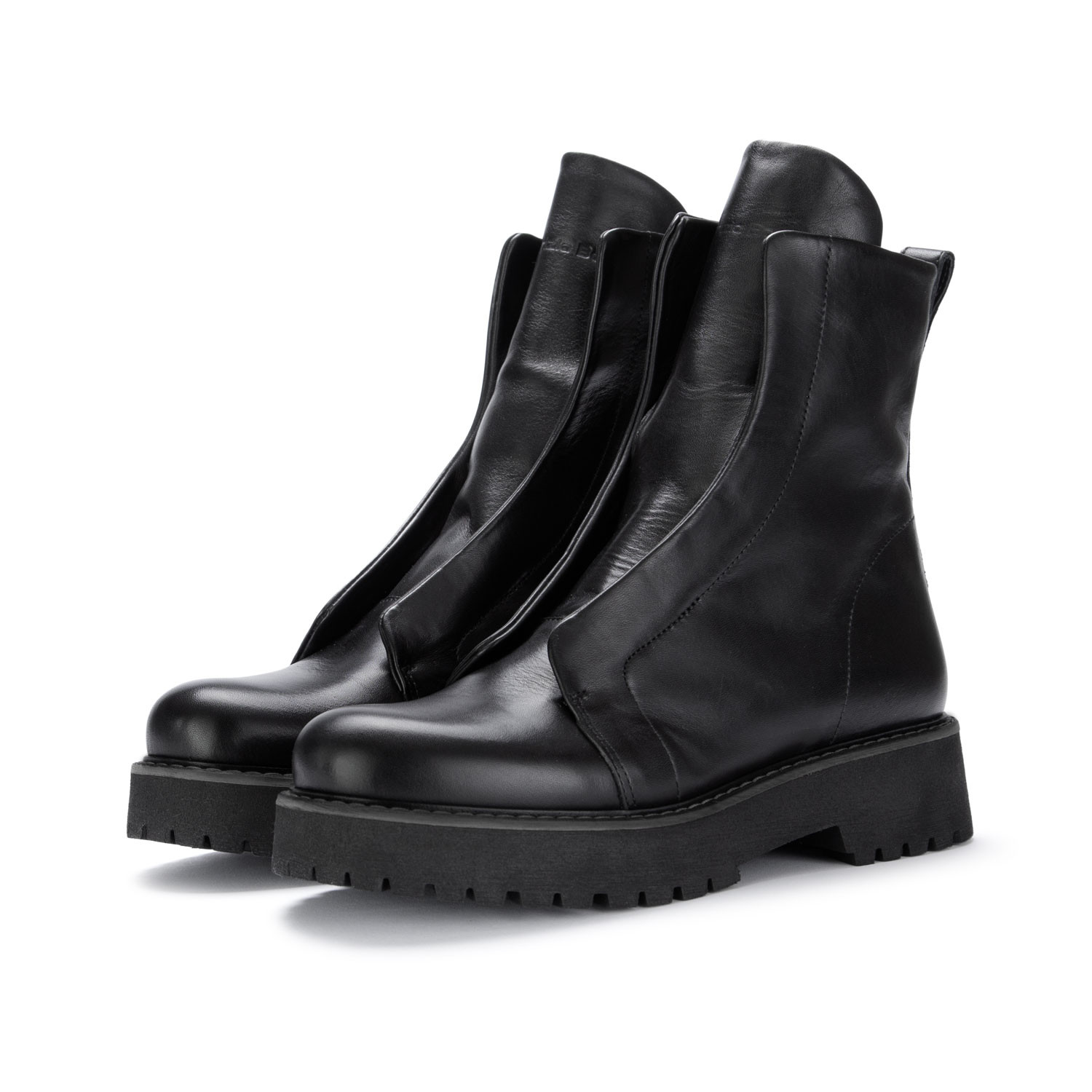 KUNI NO LACE CALF BELLO BLACK